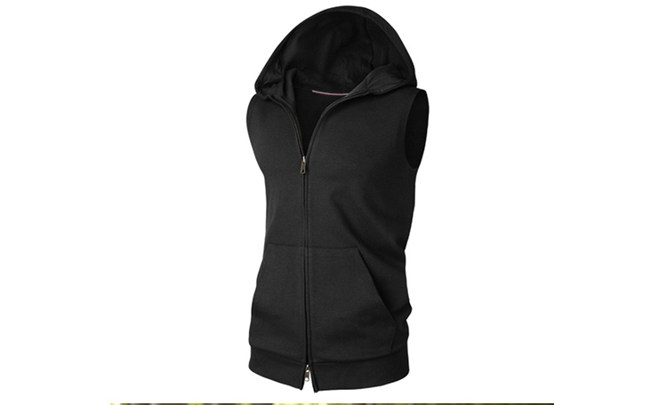 Sleeveless Men's Hoodies - Image 2