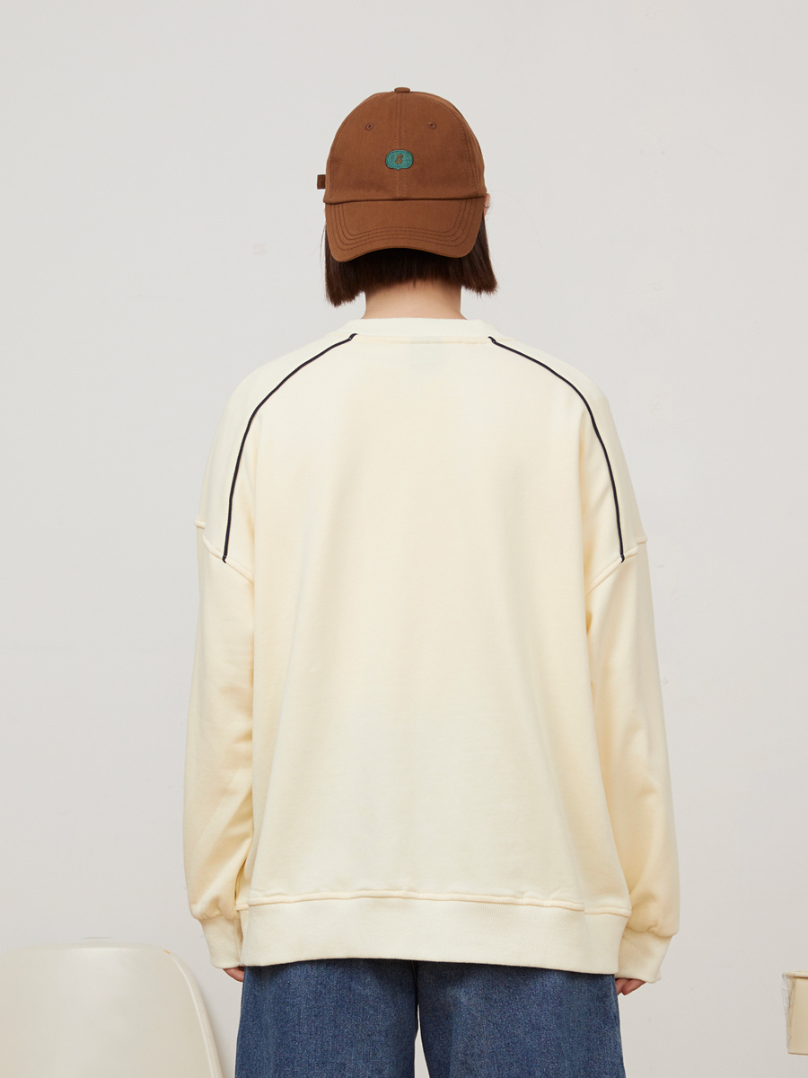 Doggy pattern crew neck top - Image 2