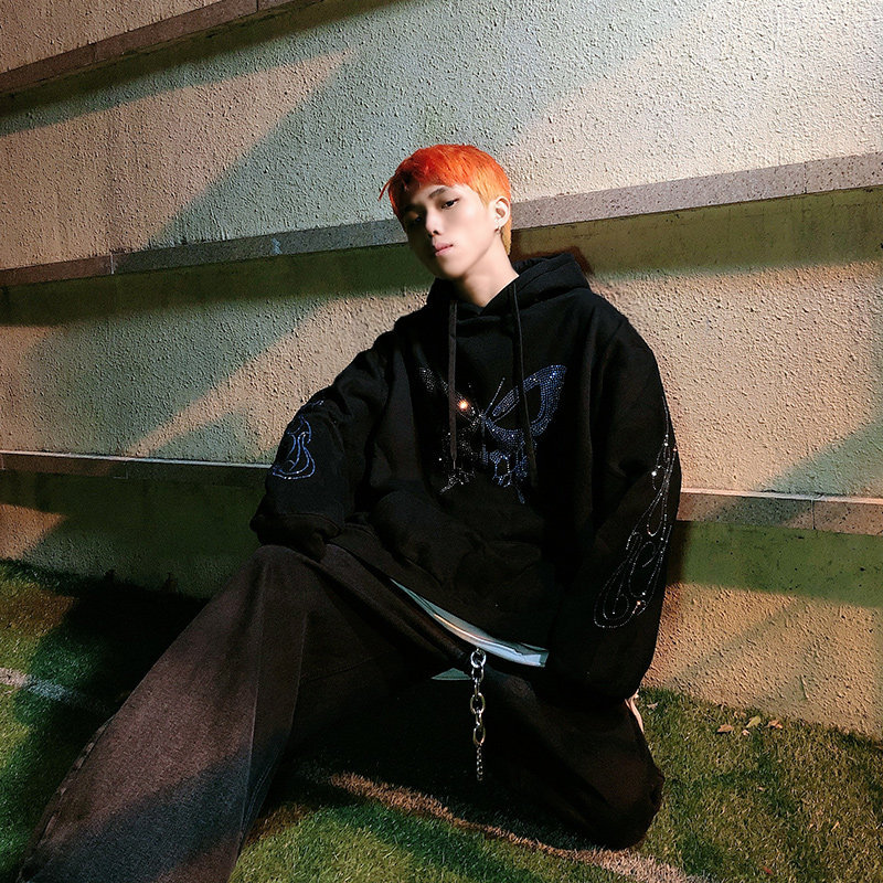 Hot diamond and cashmere hoodie - Image 3