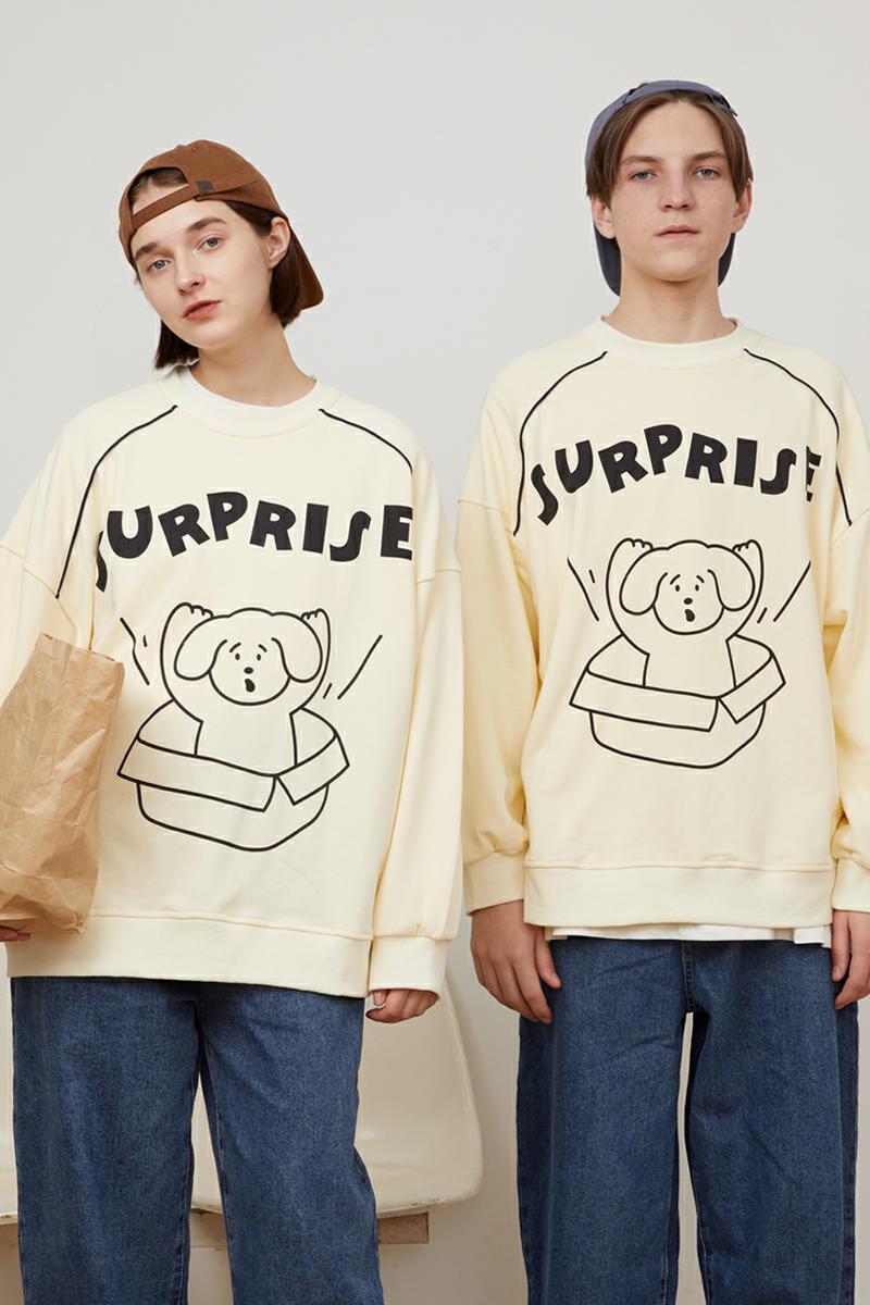 Doggy pattern crew neck top - Image 3