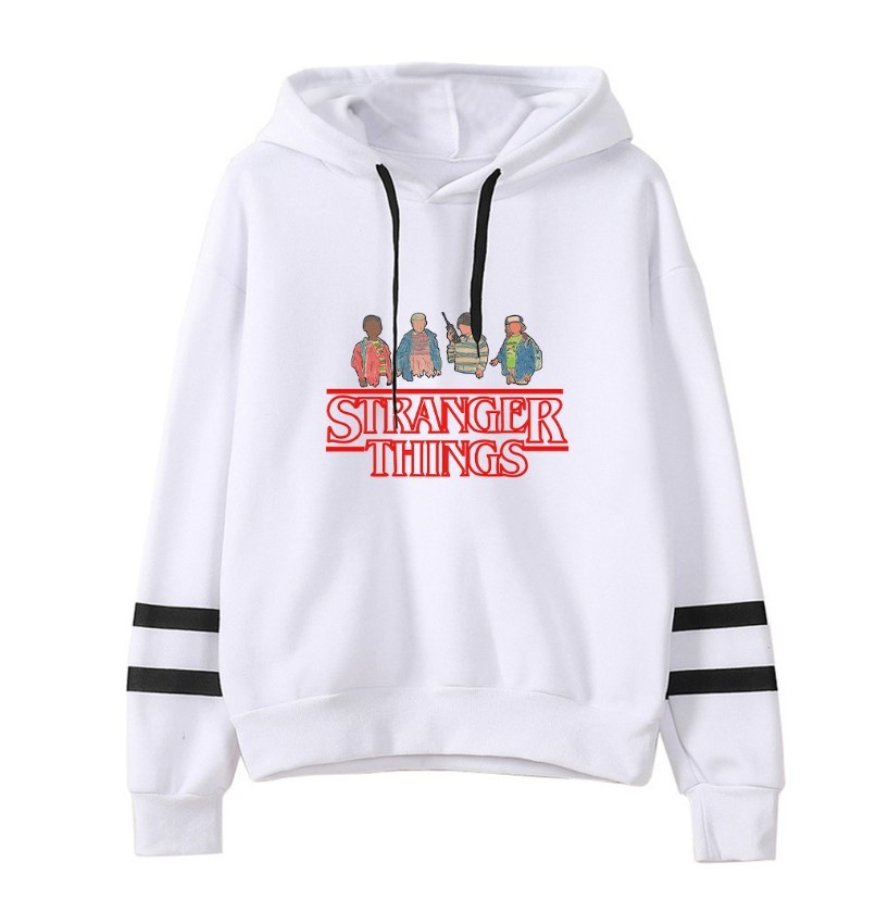 Stranger Things Striped Hoodies - Image 2