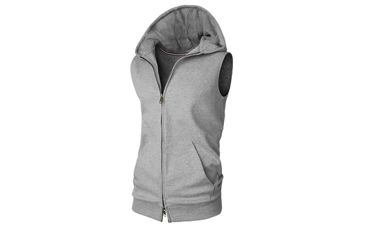 Sleeveless Men's Hoodies - Image 8
