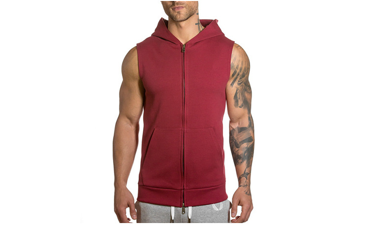 Sleeveless Men's Hoodies - Image 3