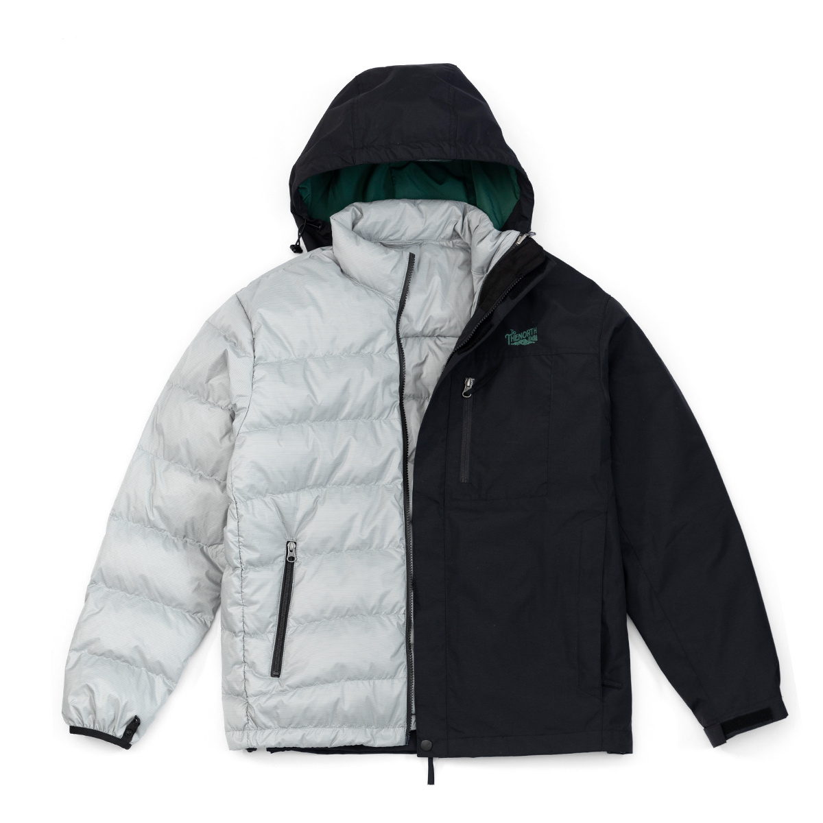 Outdoor Light Waterproof Detachable Liner Jacket - Image 9
