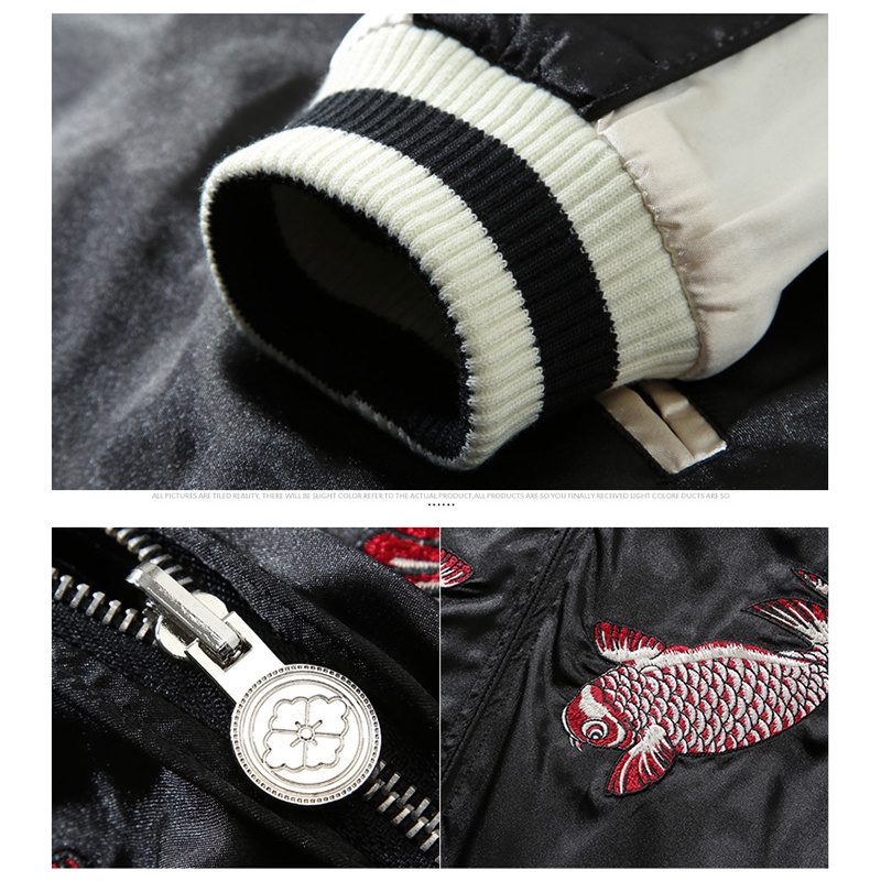 Heavy Industries Embroidered Baseball Uniform Jacket Men's Yokosuka Jacket - Image 2