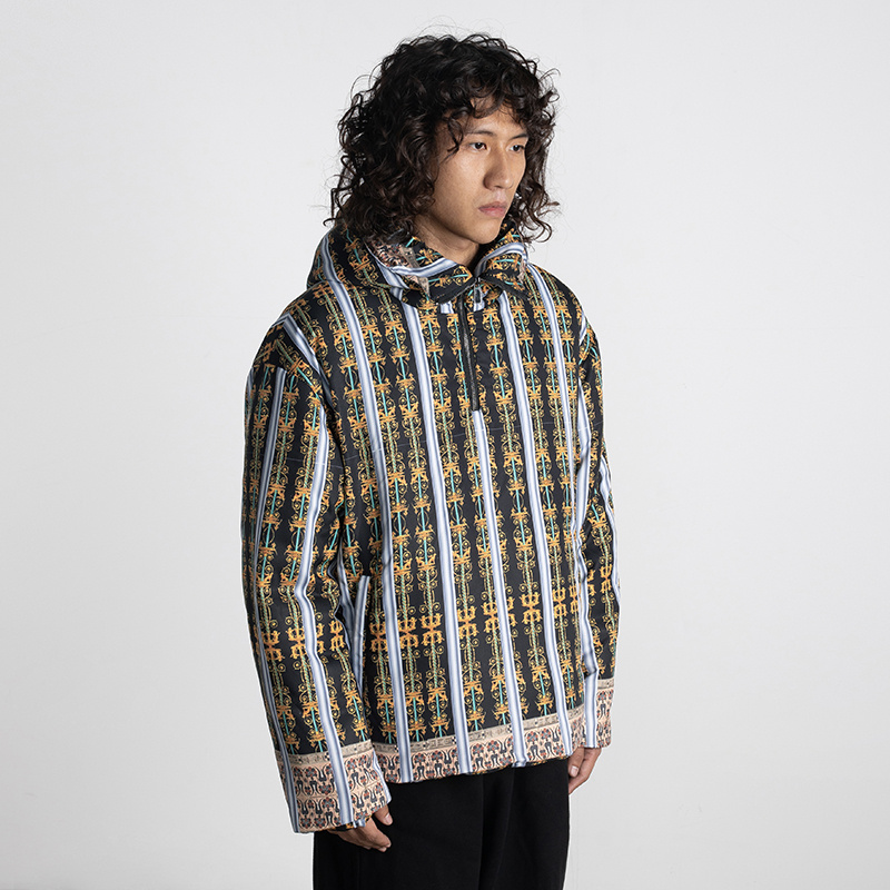 Men's Casual Trend Quilted Print Sweatshirt - Image 2