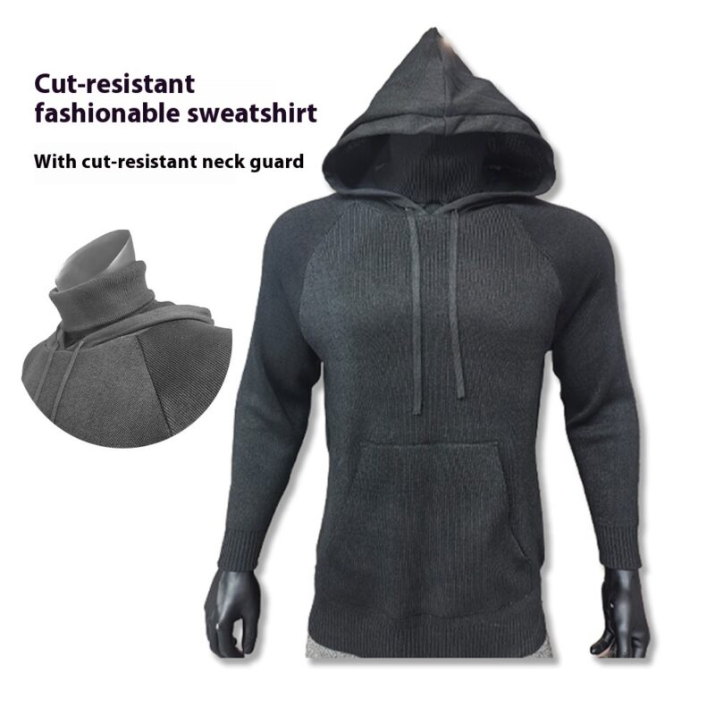 Fashion Cut-proof Sweater With Bandana