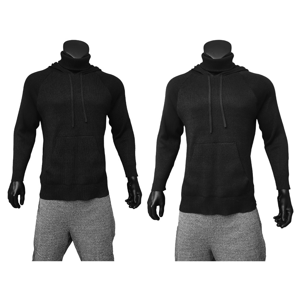 Fashion Cut-proof Sweater With Bandana - Image 5