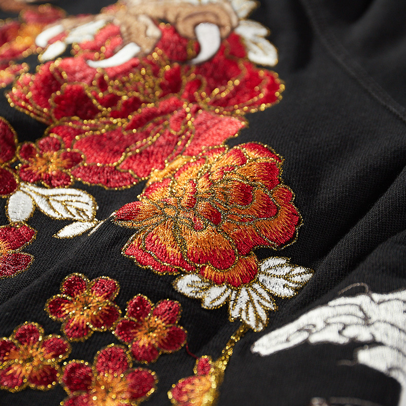 Heavy Industry Embroidered Hoodie Men's Dragon - Image 2