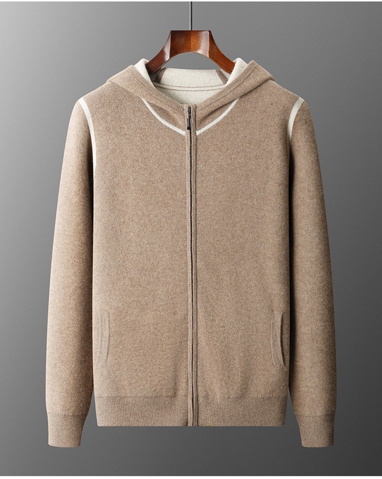 Men's Thick Hooded Casual Loose Tappered Suit - Image 4