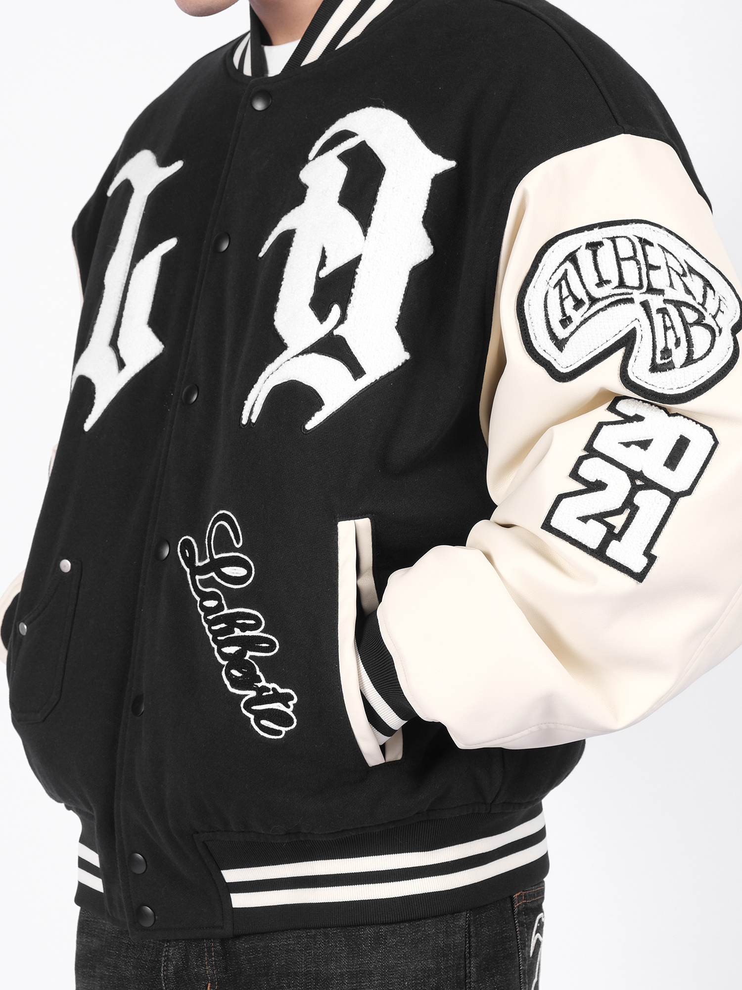 Chinese Trend Couple Casual Long-sleeved Plus Fleece Jacket - Image 5