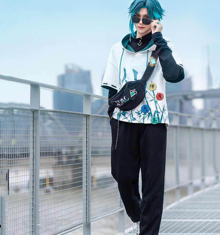 Daily Tide Clothes National Wind Sweater Cosplay Suit