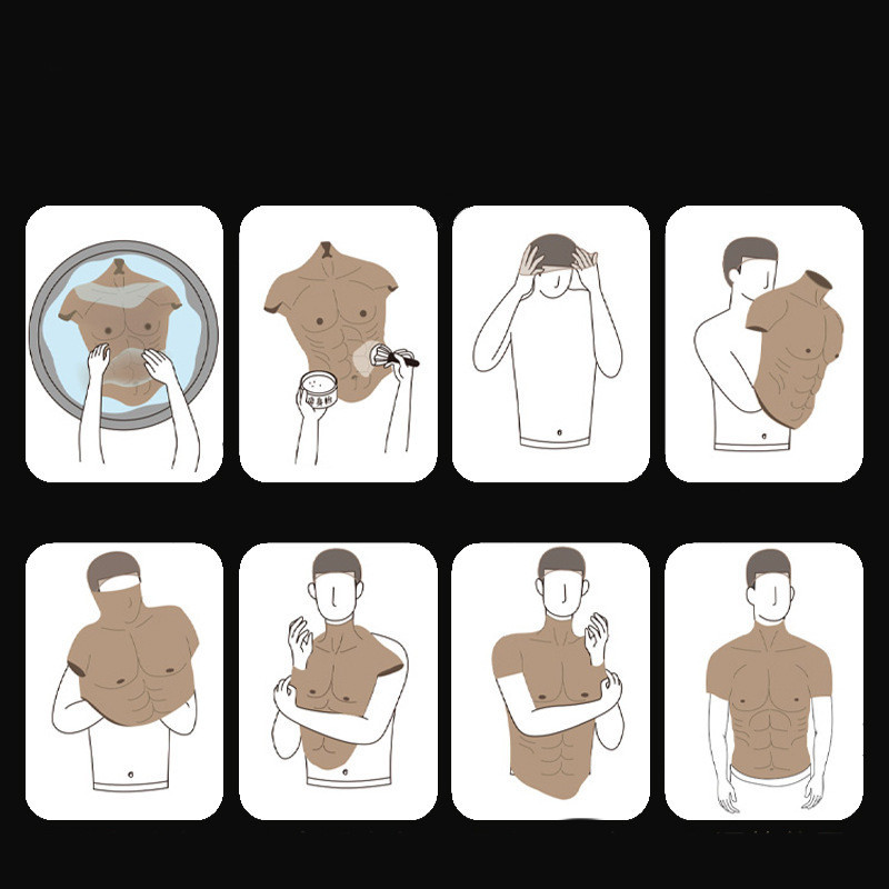 Muscle Coat Silicone Pseudopectoral Cosplay - Image 4