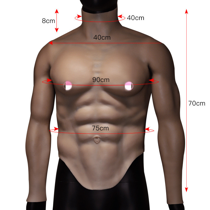 Muscle Coat Silicone Pseudopectoral Cosplay - Image 3